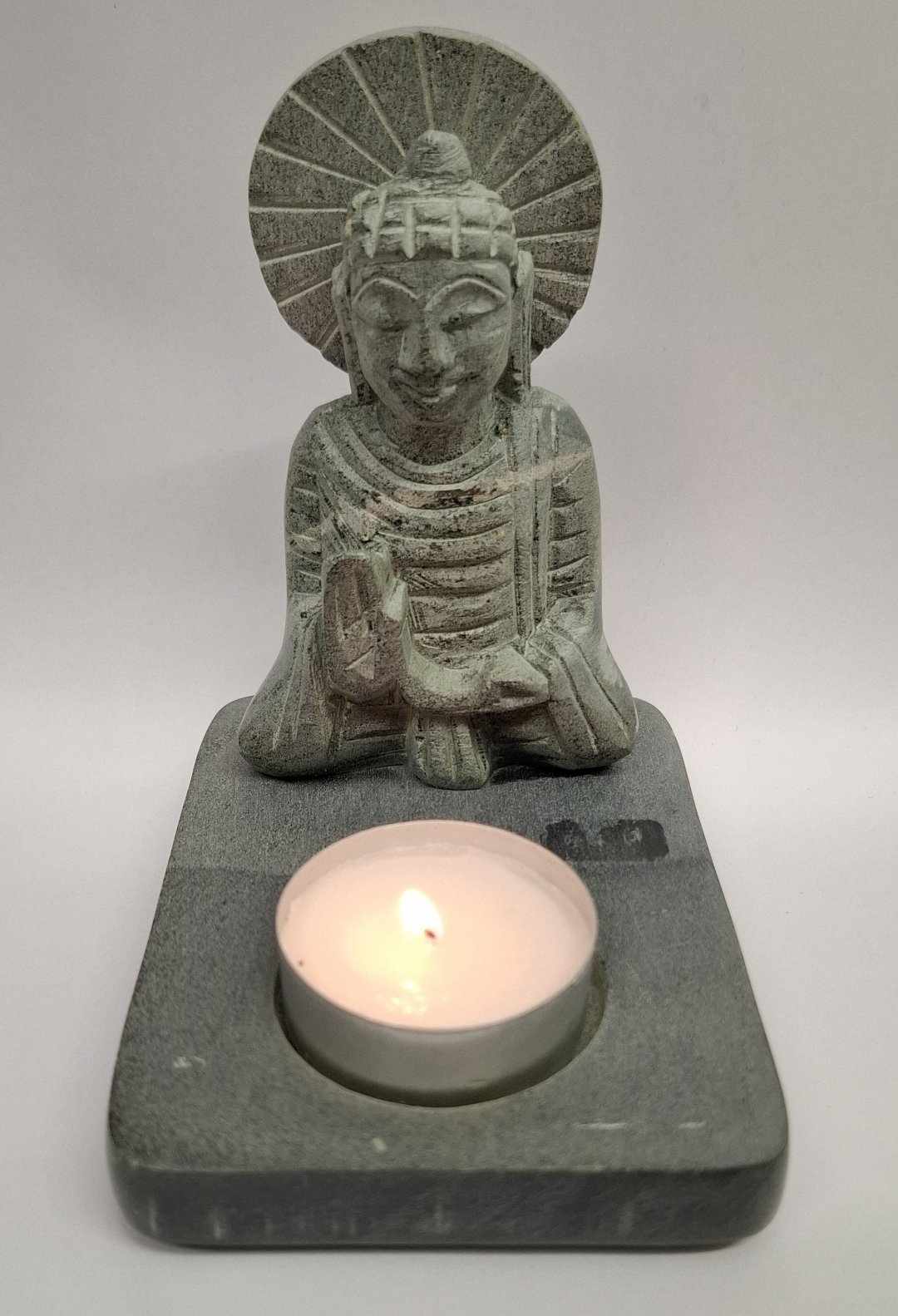 Monk tealight holder